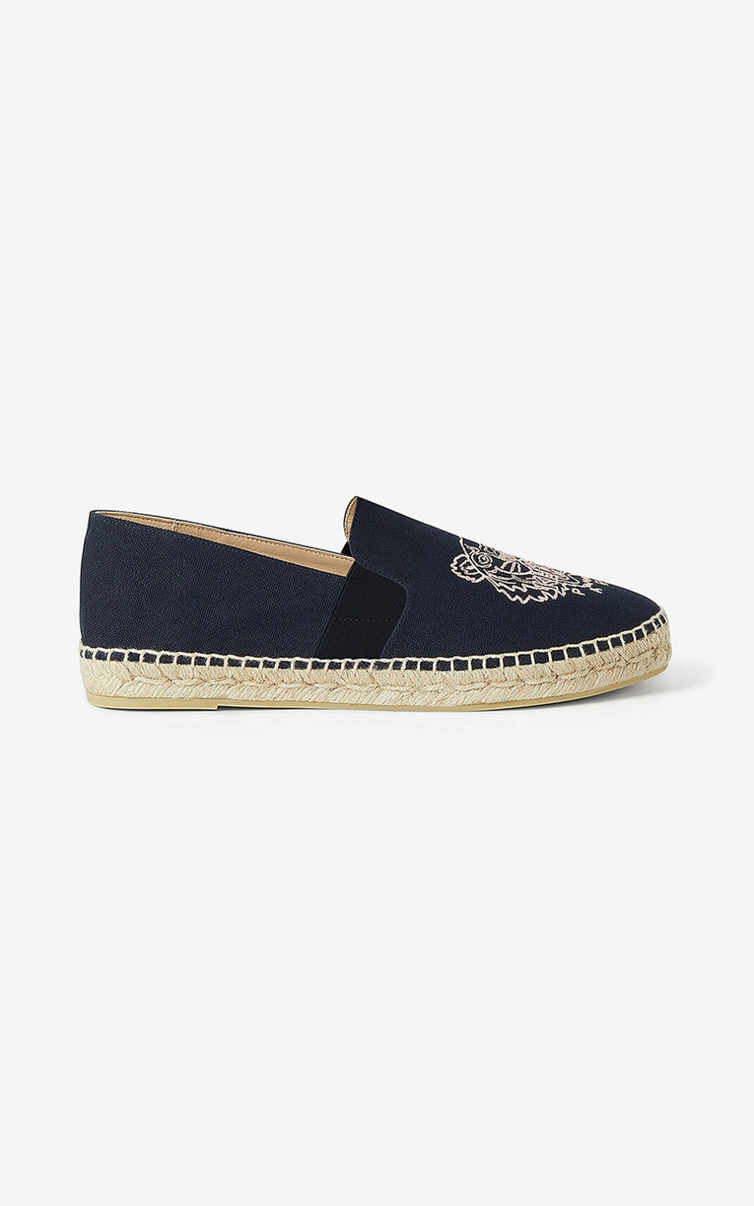 Kenzo Tiger elasticated canvas Espadrile Ženske - Plave - Hrvatska JFOHYP196